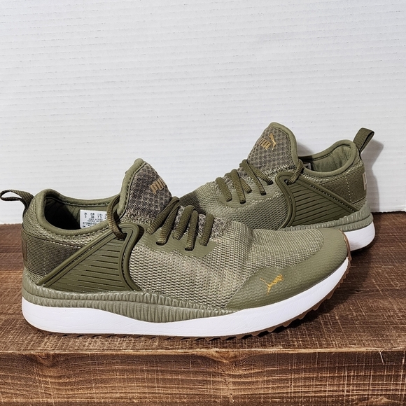 Olive Green PUMA Size 7.5 - Picture 9 of 11
